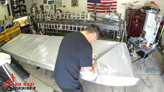 Badland Aircraft Wing Covering timelapse with Oratex \/ Better Aircraft Fabric