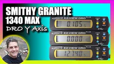Smithy Granite 1340 Max DRO Y Axis Install