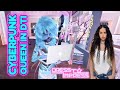 CYBERPUNK QUEEN UNLOCKED in DTI ✨ Insane Neon Blue Slay!#Roblox #DressToImpress #DTI #RobloxFashion