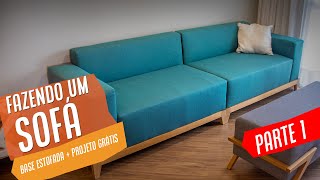 Tutorial de como fazer um sofá ( parte 01  dicas + projeto grátis)
