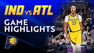 Indiana Pacers Highlights vs. Atlanta Hawks | April 14, 2024