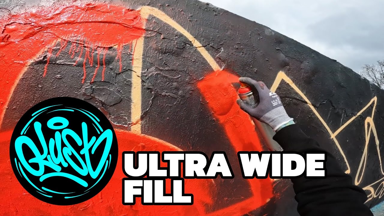  Youre gonna love this ULTRA WIDE Graffiti 