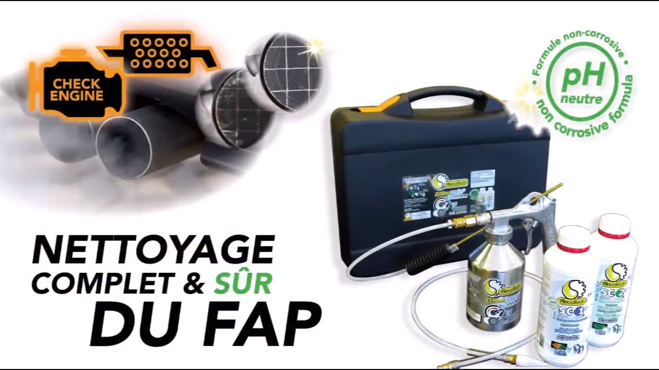 KIT DE NETTOYAGE ET DE RÉGÉNÉRATION DE FAP ET DE CATALYSEUR - PRO