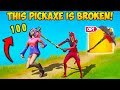 *BROKEN* PICKAXE DOES 100 DMG!! - Fortnite Funny Fails and WTF Moments! #940