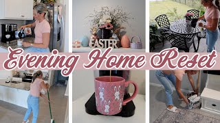 *NEW* ✨QUICK NIGHTTIME CLEANING ROUTINE | ADDING NEW EASTER DECOR | SPRING HOMEMAKING 2025