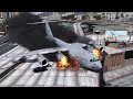 C-17 Emergency Landing Without Landing Gear On Highway | GTA 5