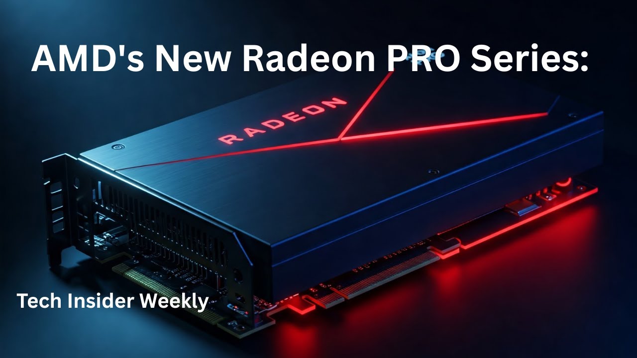 AMD's New Radeon PRO Series: A Game-Changer in Professional Graphics ...