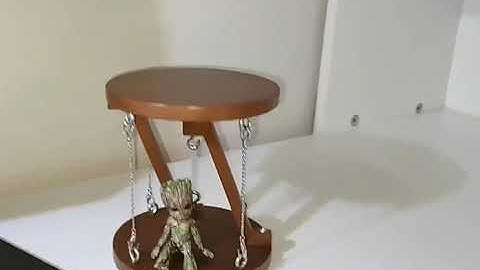 Anti Gravity Desk Invisible Tensegrity Structure DIY Handmade Floating Wood Gift