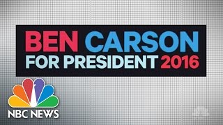 Ben Carson's Evolution: 2016 Campaign Logos | NBC News screenshot 1