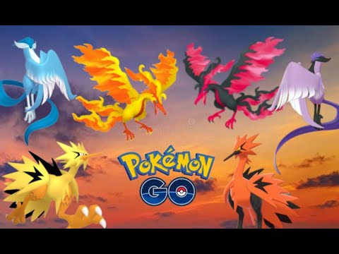 Como encontrar Articuno, Moltres e Zapdos de Galar no Pokémon GO