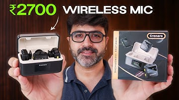 BEST Wireless Microphone for YouTube under 3000 (for Camera and Phone)
