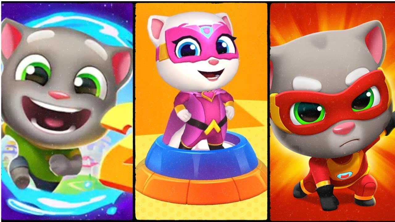 Talking Tom Gold Run vs Time Rush vs Hero Dash – Ultimate Tom Battle! 🔥 #vdrsgaming