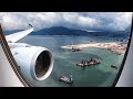 WING VIEW - Cathay Pacific A350-900 Approach and Landing in Hong Kong