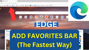 How to Show Favorite Bar in Edge (2025 Simple Guide)