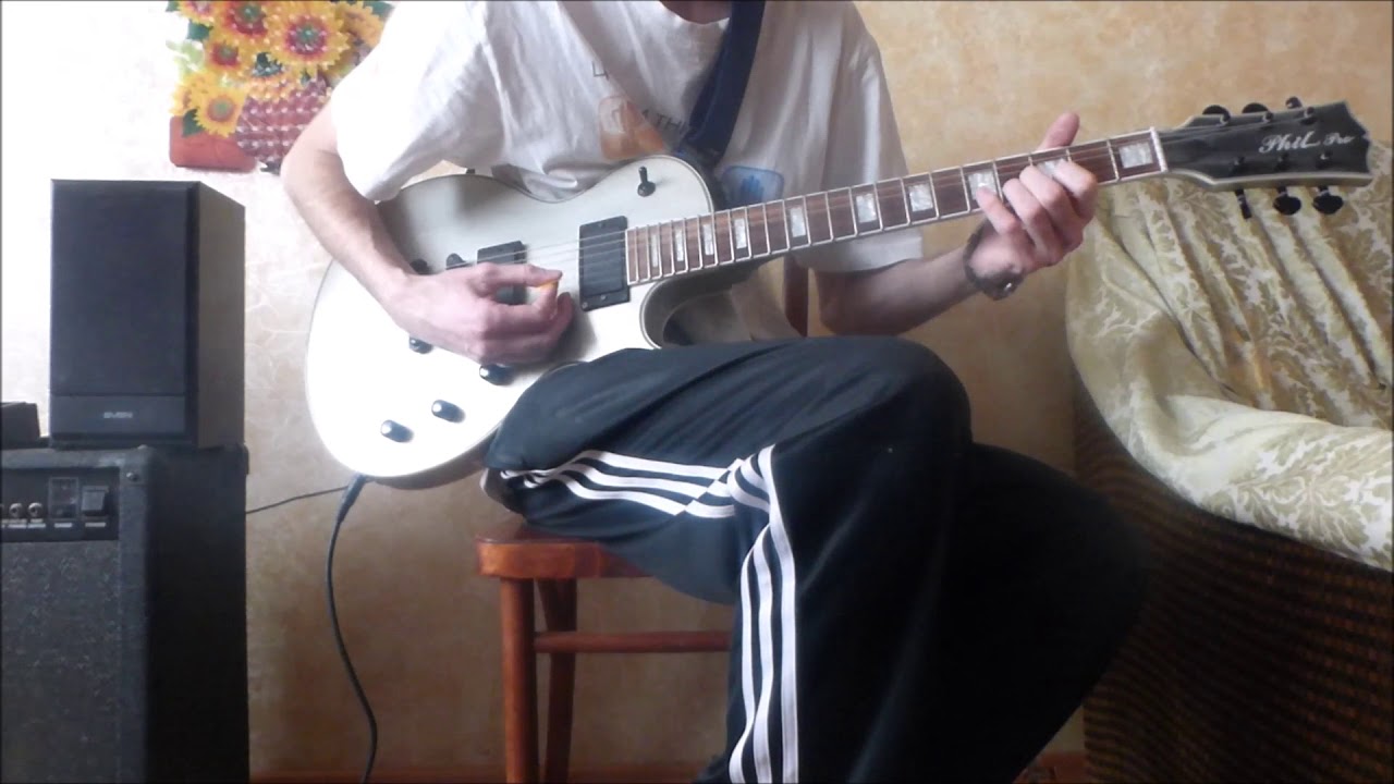 "Нежность" из к/ф "Три тополя на плющихе" А. Пахмутова на электрогитаре ...