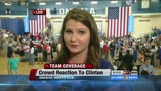 Voter feedback after Clinton and Buffett speech