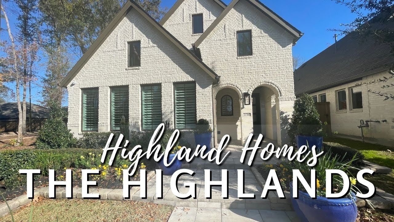 Highland Homes 4 Bed 3 Bath Everleigh Floorplan YouTube