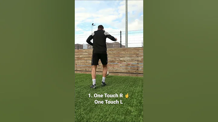 Wall Passing Drills #soccer #football #youtubeshorts