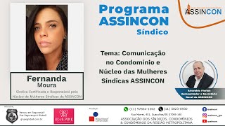 🏬 PROGRAMA ASSINCON 24ª com Fernanda Moura (Síndica Certificada)