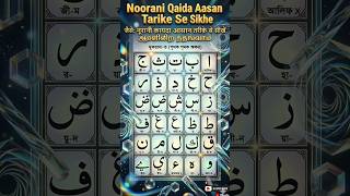 How to read Arabic Alphabet - Lesson 1) alif baa taa #quran #shorts #norani_qaida