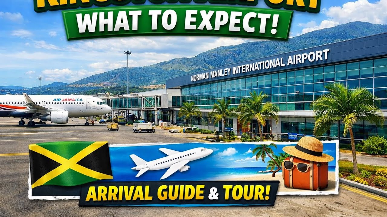 Прибытие в Кингстон, Ямайка 🇯🇲 | Полная экскурсия по аэропорту Нормана Мэнли (Кинс)