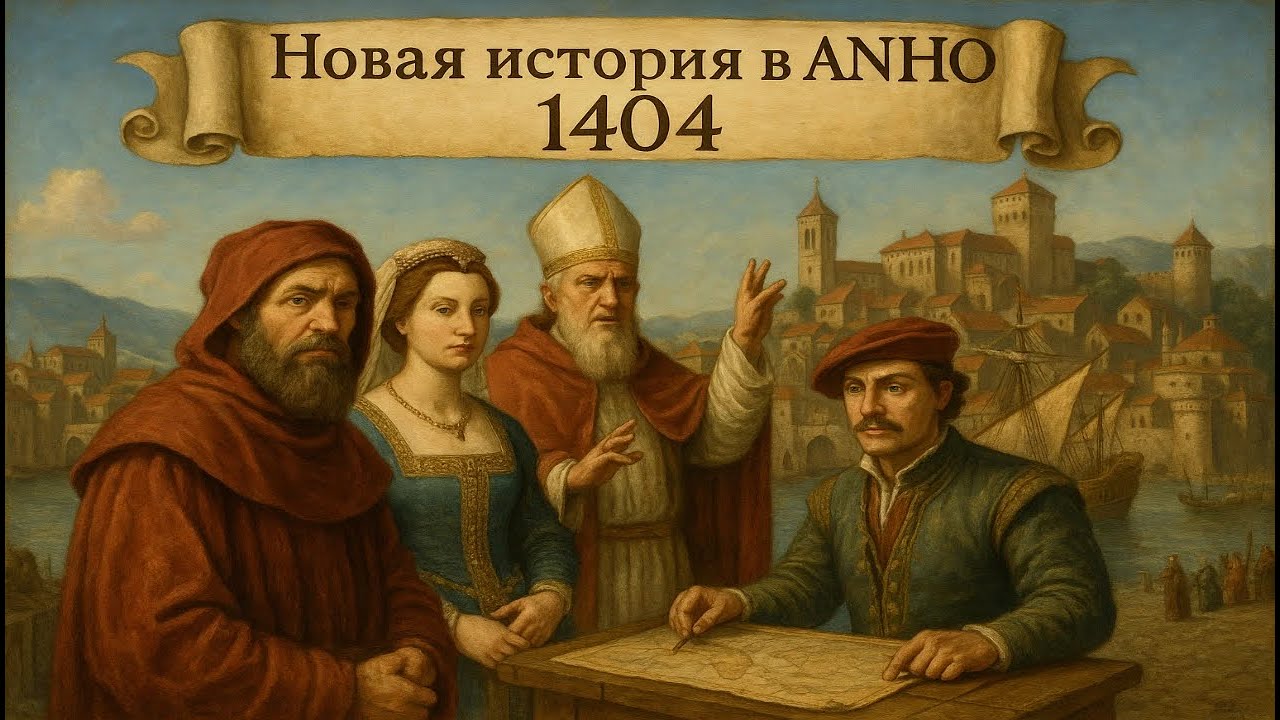 НОВАЯ ИСТОРИЯ В АННО 1404 | A NEW STORY IN ANNO 1404