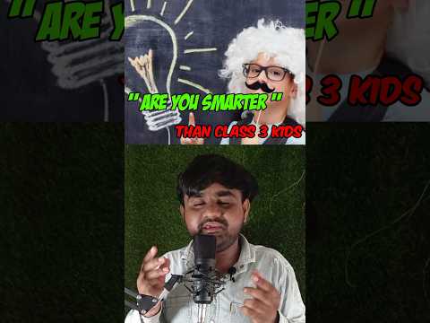 Are You Smarter than kids 🧠 #ytshorts #shorts #quiz