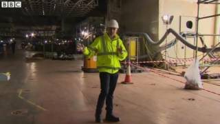 HMS Queen Elizabeth First Look at UKs New Aircraft Carrier  BBC News