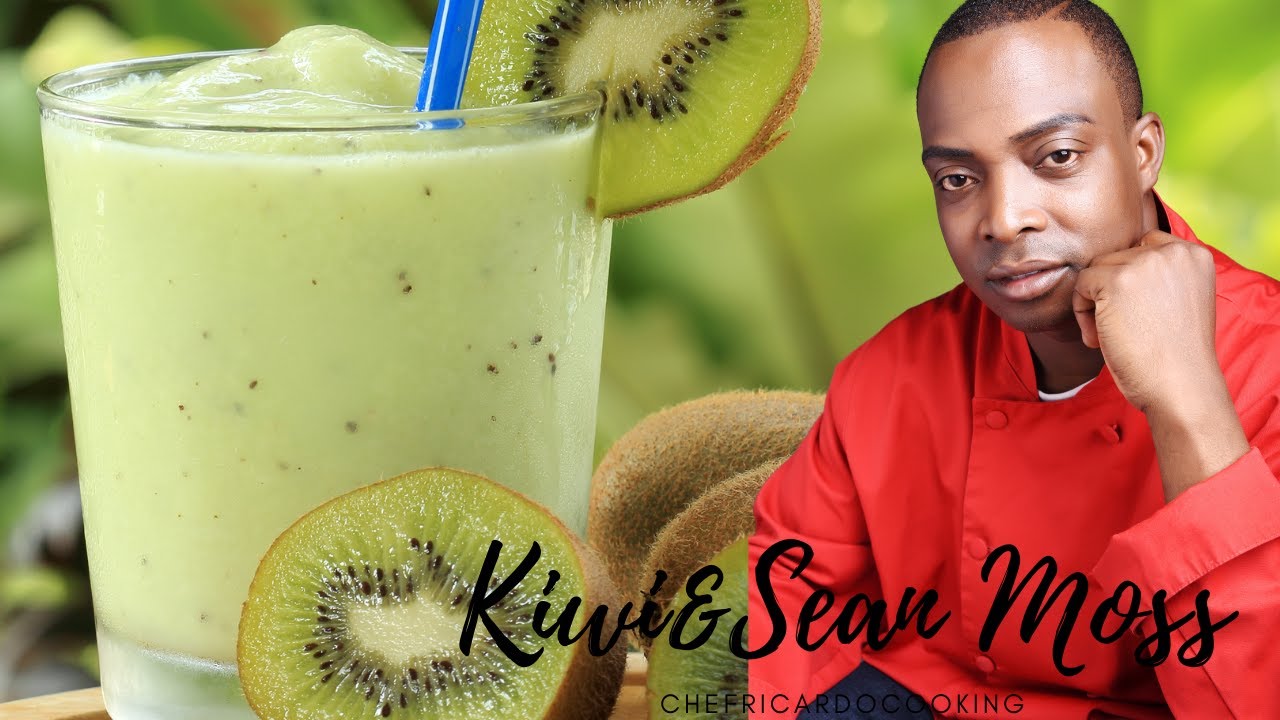 Kiwis are high in Vitamin C dietary fiber and provide a variety of health benefits sea moss #shorsts | Chef Ricardo Cooking