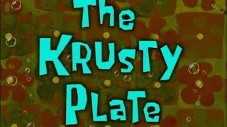 Krusty Plate Le Card