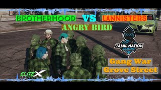 Gang War In Grove Street ║ Brotherhood VS  Lannisters ║ ANGRY BIRD IN ACTION EliteX RP தமிழ் screenshot 4