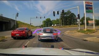 High-Speed Police Chases Over 150MPH - Caught on Dashcam.
