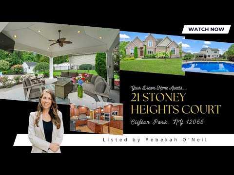 21 Stoney Heights Court, Clifton Park, NY home video tour