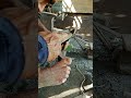 Sharping grass cutter. #blacksmith #shorts #viral