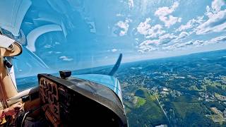 Scenic Wyoming Valley | Private Pilot Flight | C172N