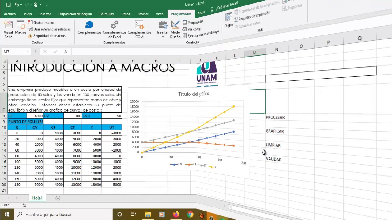 Macros En Excel Youtube