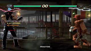 Tekken 6 Baek Doo San Basic Combos - 2Nd Set
