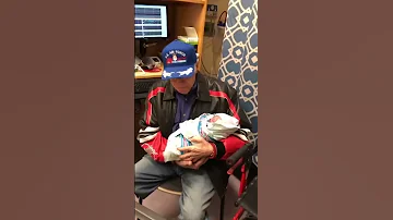 Great Grandad Tears Up At The Name Of This Newborn Humankind Shorts 
