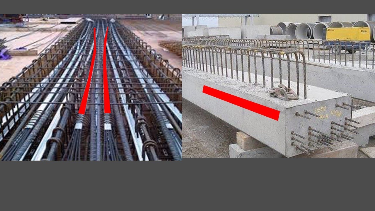 Comparing Pre Tensioned And Post Tensioned Concrete Prestressed 