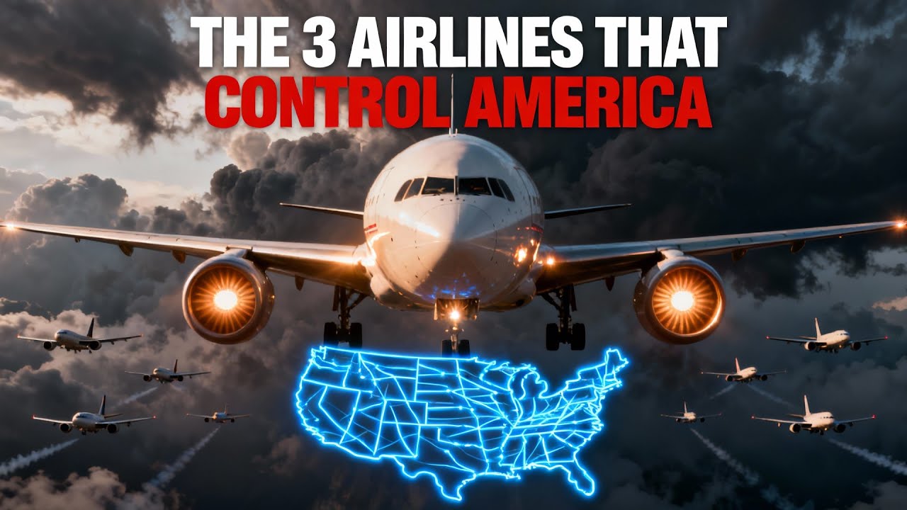 How American Airlines Took Over the Sky 🇺🇸  The Untold Story of U S  Airline Mergers
