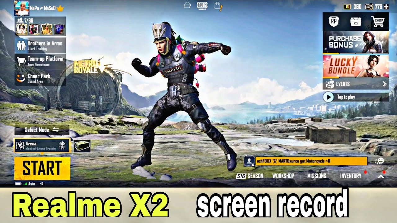 Realme X2 PUBG Mobile Screen Record Test After 1 years Use