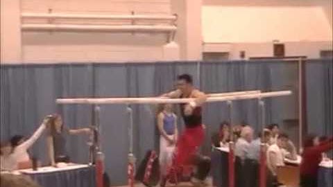 Parallel Bars Belle Piked Gymnastics Video