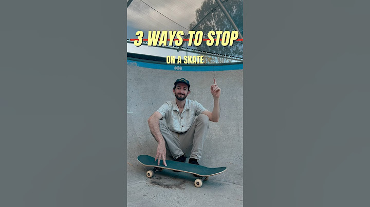 How to stop on a skate #skateboarding #skate #skateboard #skater #skating #cruisy #skatepark #sk8