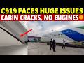 C919 Hits Big Trouble! Many Planes Assembled, But Stranded on Runway, No Engines to Fly!
