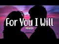 For You I Will - Monica (Lyrics)