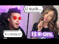PLAYING CALL OF DUTY WARZONE WITH E-GIRLS FOR 1$ (I FELL IN LOVE)