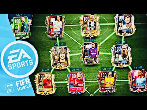 END OF FIFA 19 MOBILE \\\\ My Greatest Team Upgrade with Utots Ronaldo,Record Breaker Messi,Prime Icon
