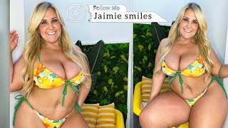 Jaimie smiles | plus size model | curvy model | fashion model | biography | wiki 