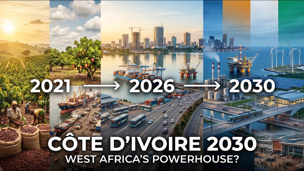 Still from Côte d'Ivoire 2030: Can Cocoa & Growth Make It West Africa's Powerhouse? | The 99% Reality