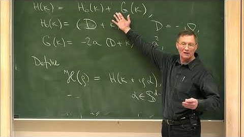 Prof. Alexander Sobolev | Periodic operators: the method of gauge transform III